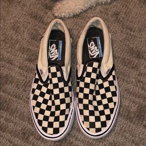 Checkered Vans